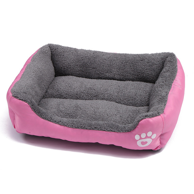 Ultra Soft Calming Pet Bed Oxford Fabric Removable Washable Waterproof Dog Sofa Soft Custom Cat Bed Indoor Pet Bed