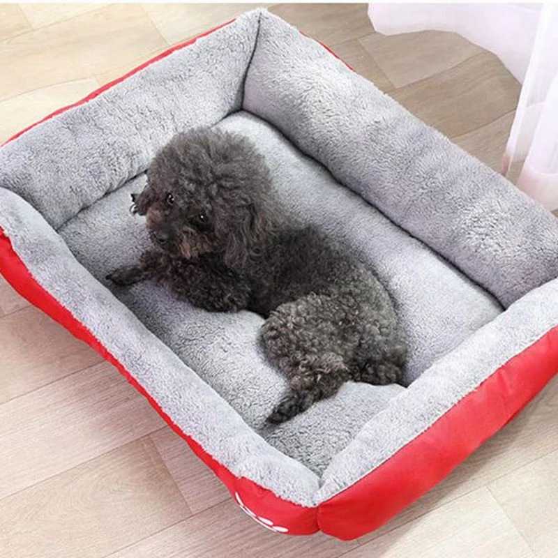 Ultra Soft Calming Pet Bed Oxford Fabric Removable Washable Waterproof Dog Sofa Soft Custom Cat Bed Indoor Pet Bed