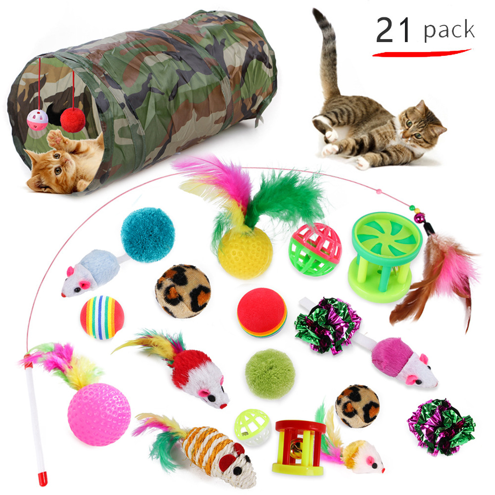 Amazon Cat Pet Supplies Toys 21 Packs Of Valueformoney Sets Of Toys