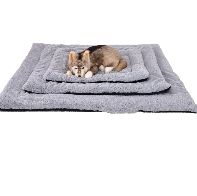 Basics Washable Plush Dog Pet Bed Pad Ultra Soft Dog Mattress Cat Mat
