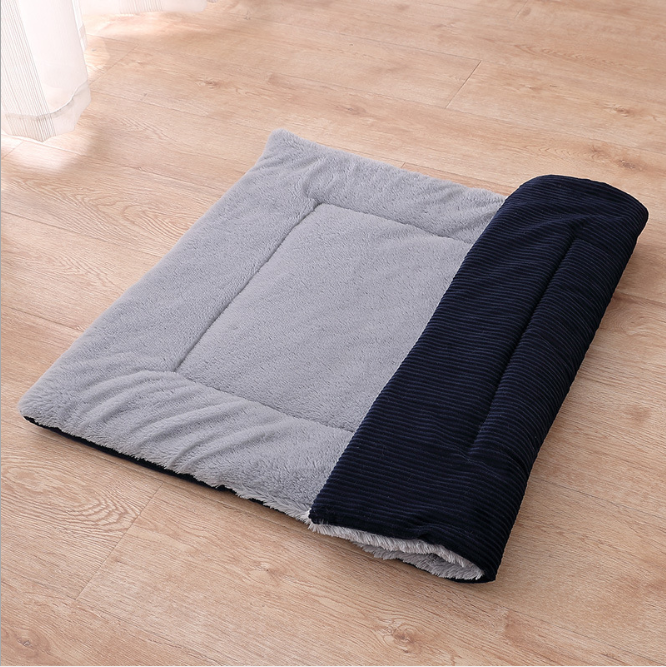 Basics Washable Plush Dog Pet Bed Pad Ultra Soft Dog Mattress Cat Mat