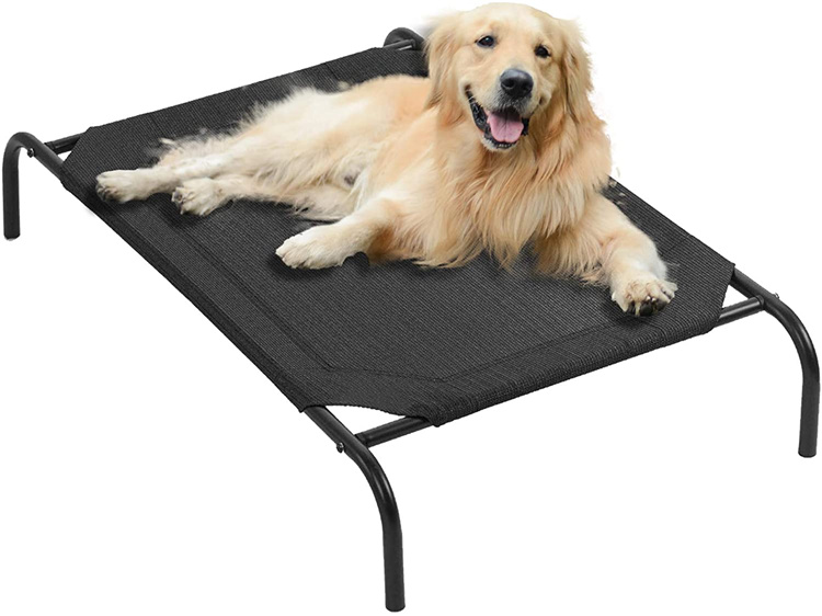 Heavy Duty SteelFramed Portable Original Elevated Dog Cot Bed 35/43/49 Inches Large Raised Pet Bed