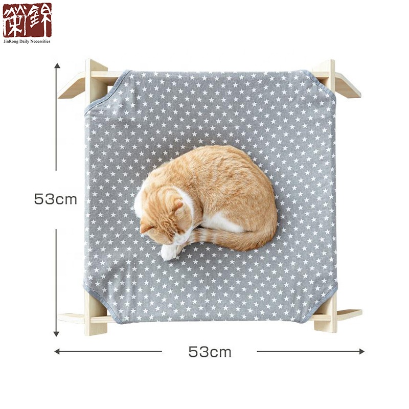 Plywood Cat Hammock Cattery Wooden Small Pet Bed