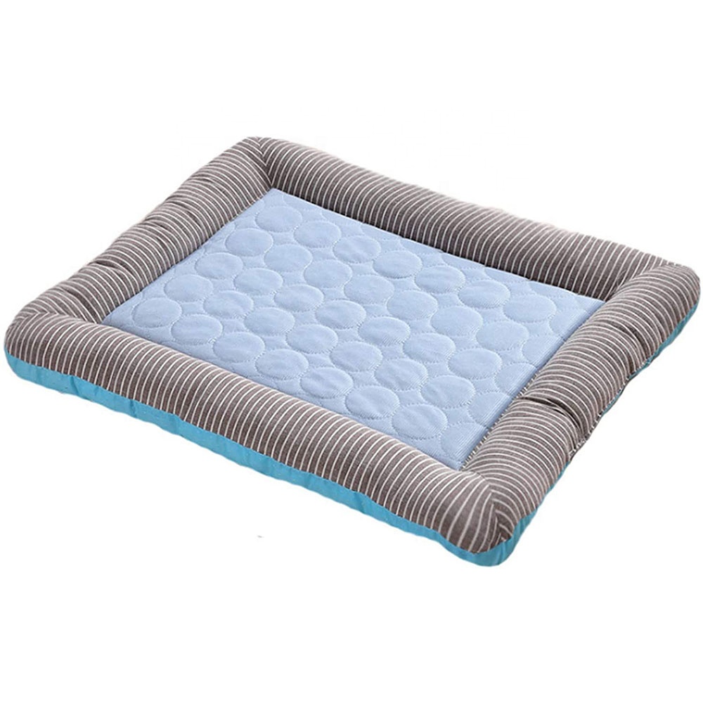 Sohpety Summer Washable Soft Plush Pet Cooling Bed Bed Dog Memory Foam Mat Bed Orthopedic Eco Friendly