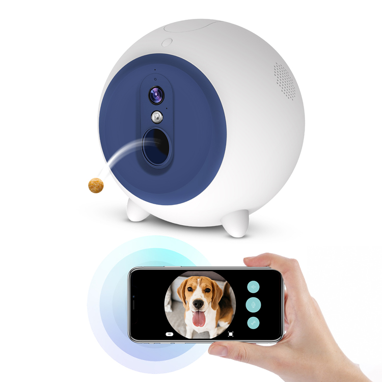 Inventions Pet Dog Cat Smart Companion Robot Electronic Pet Toy Treat Shooter Dispenser
