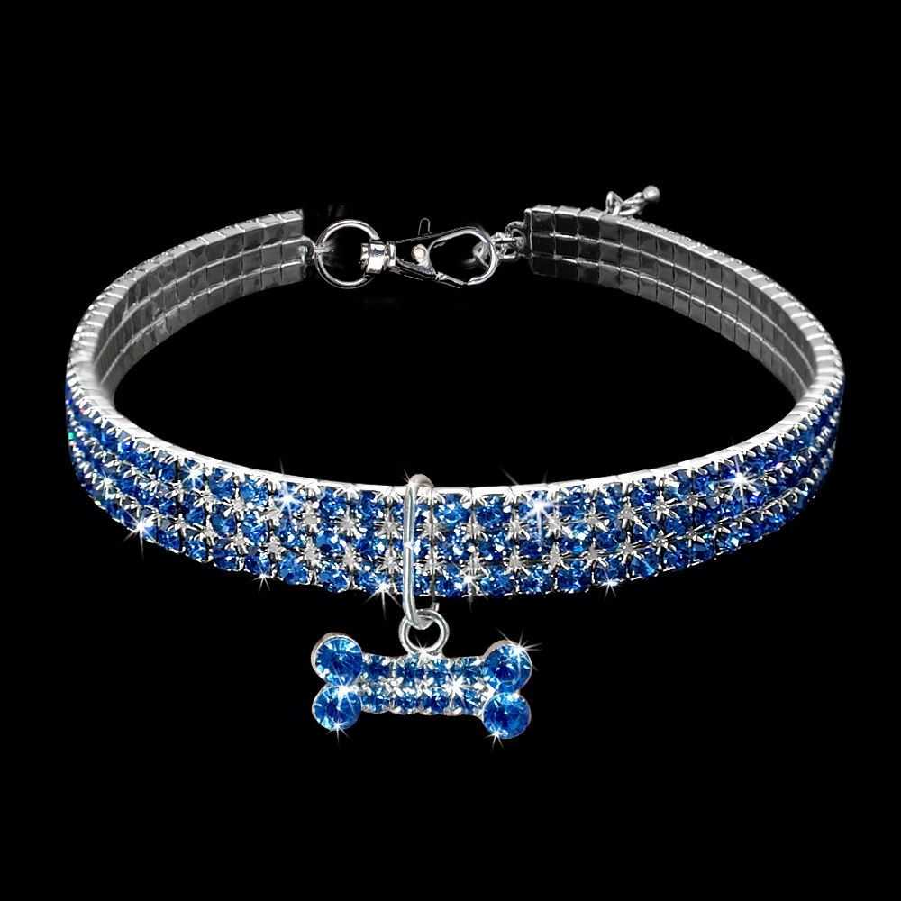 Rhinestone Diamond Pet Collar Dog Jewelry Cat Necklace Pet Accessories