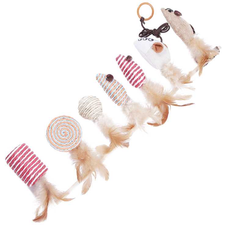 Top Rated Cats Teaser Interactive 7 Pack Pet Toys In Gift Box