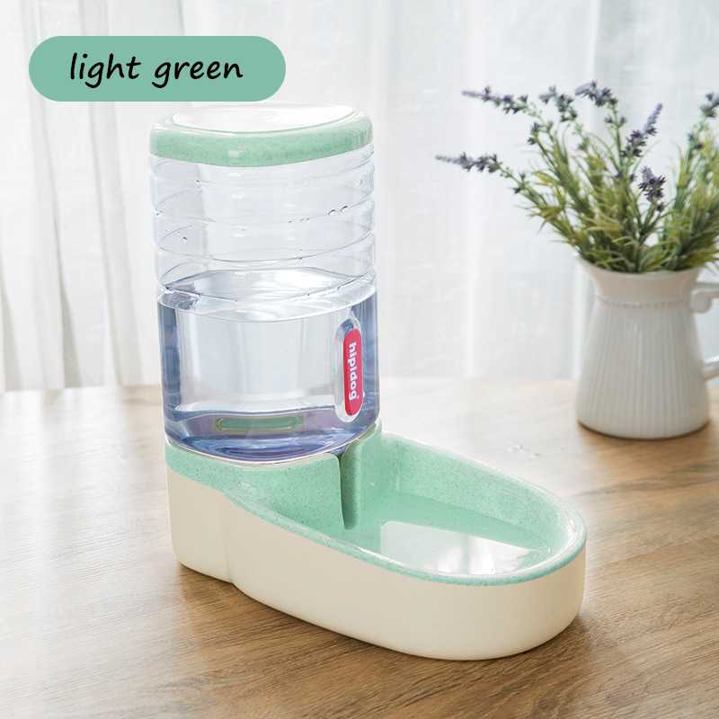 Dog Automatic Pet Feeder Cat Water Dispenser Dog Bowl Cat Basin Water Feeding Bowl Cat Bowl Combined Grain Storage Barrel