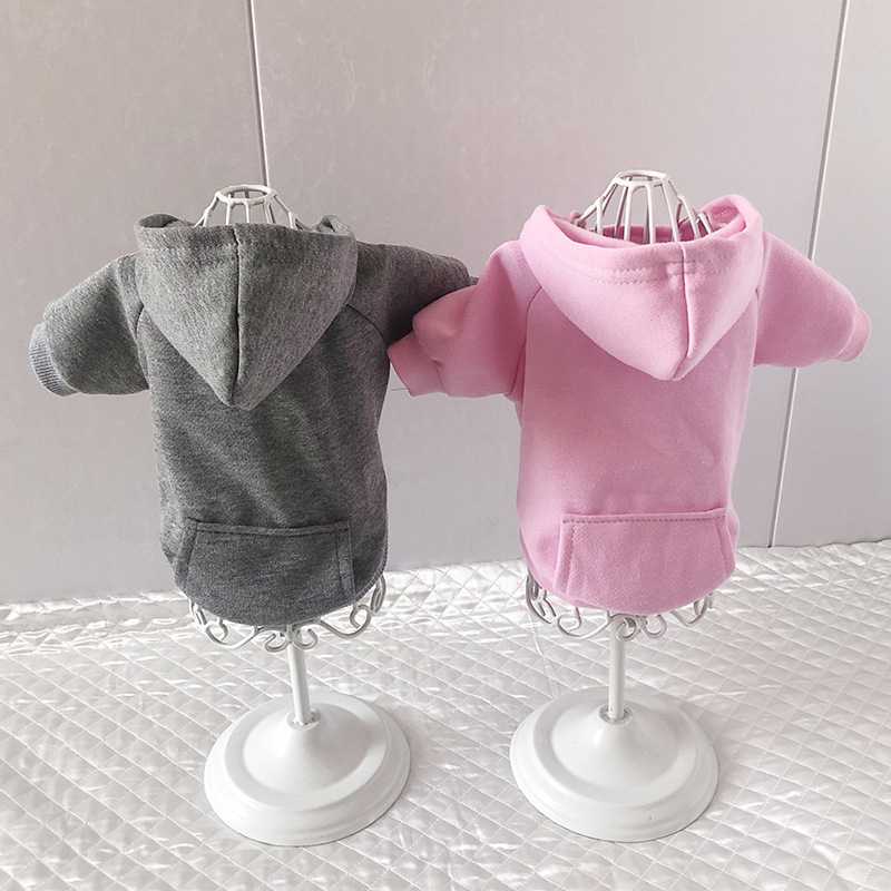 Custom Soft Fleece Pet Clothes Blank Dog Clothing Hoodie