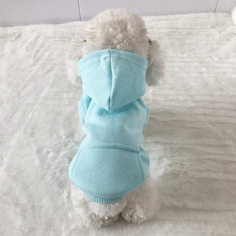 Custom Soft Fleece Pet Clothes Blank Dog Clothing Hoodie