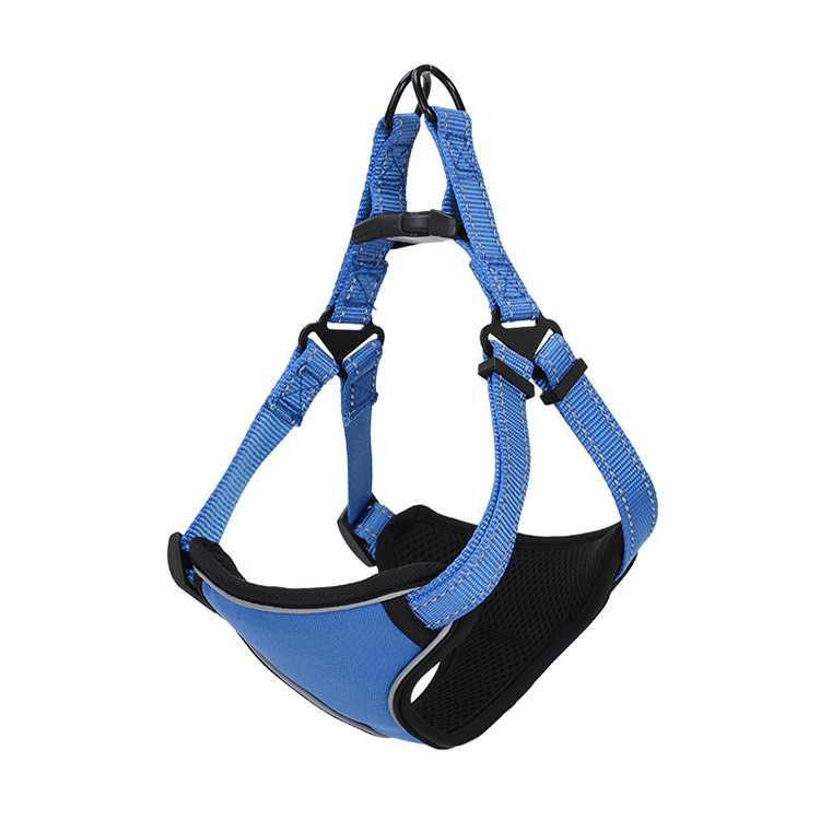 Dog Traction Chest Harness Reflective Adjustable Pet Harness