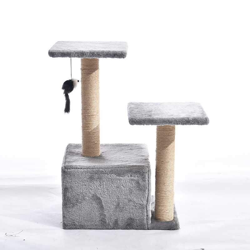 Made4Pets Cat Scratcher Tree With Mouse Toy Durable Cat Tree Furniture Cat Tower Tree House