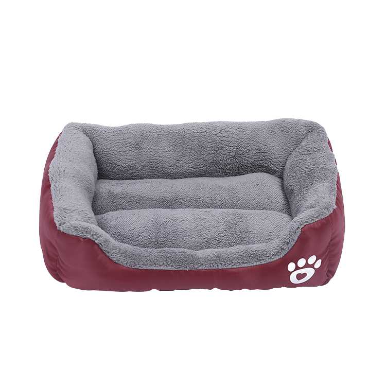 Memory Foam Soft Washable Portable Small Large Big Orthopedic Cama De Perro Paw Pet Sofa Dog Beds Built In Blanket