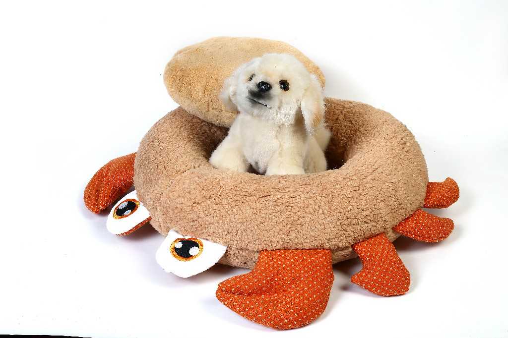 Pet Bed Sleep Plush Animal Shaped Pet Beds Dog Cat