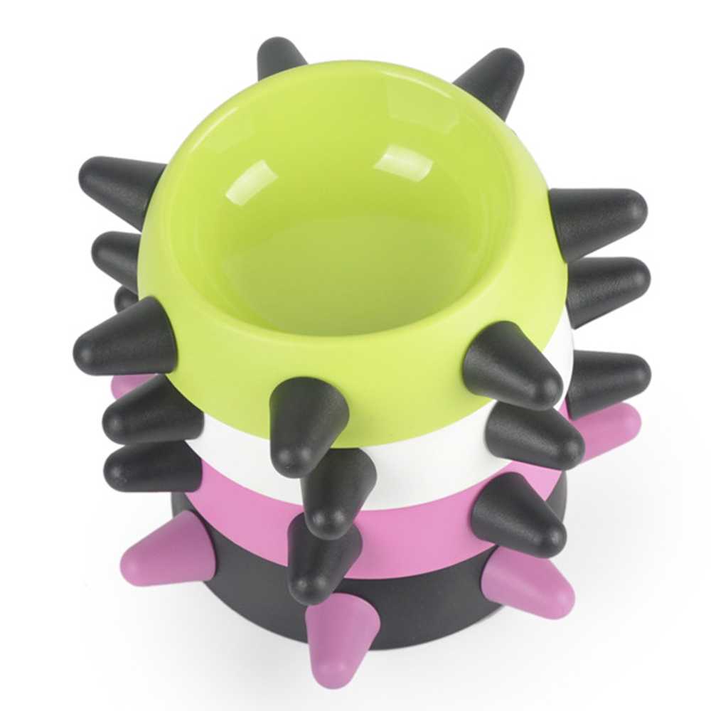 Cute Cool Pet Bowl Dog Cat Water Food Feeder No Tip Skid Bowls Small Dog Cat