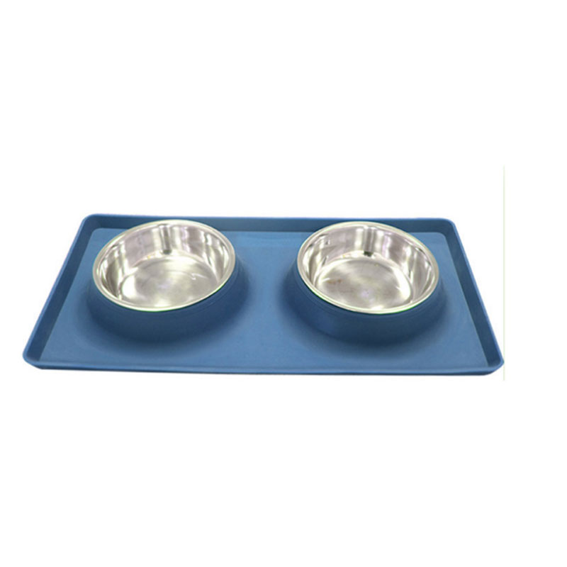 Dog Bowls Stainless Steel Cat Bowl With No Spill NonSlip Silicone Feeder Pet Bowl