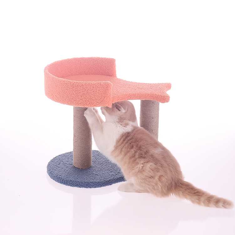 Wooden Sisal OEM Manufacturer Custom Cat Tree House Pet Grab Cat Tree Cat Furniture