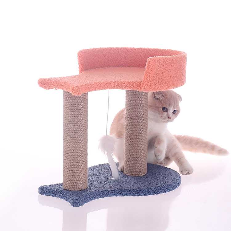 Wooden Sisal OEM Manufacturer Custom Cat Tree House Pet Grab Cat Tree Cat Furniture