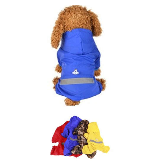 Dreamzoo Custom Dog Raincoat Outdoor Waterproof Clothes Pet Summer Dog Waterproof Clothes