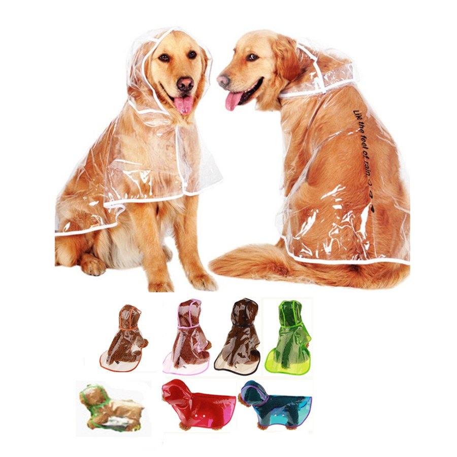 Dreamzoo Custom Dog Raincoat Outdoor Waterproof Clothes Pet Summer Dog Waterproof Clothes