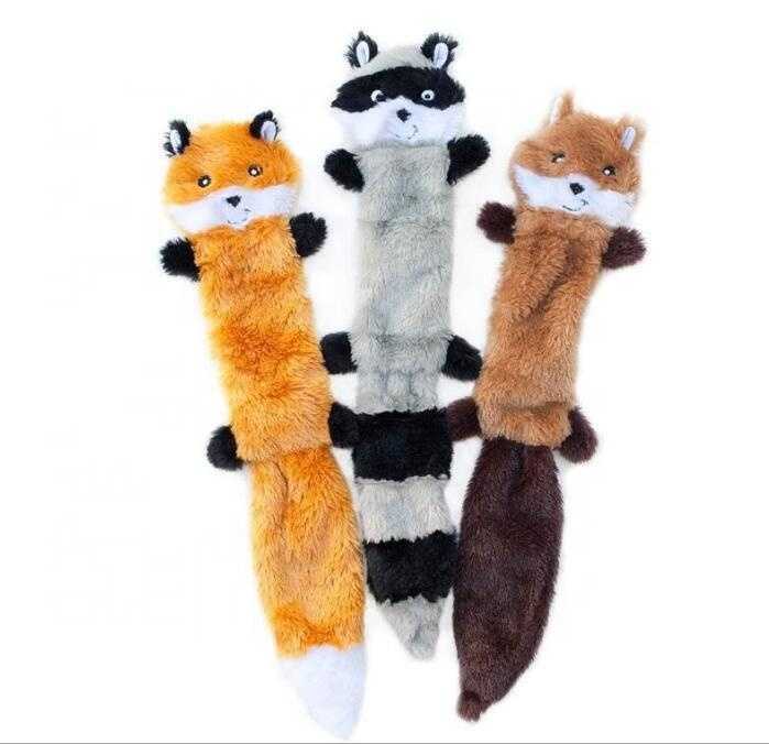 Animal Plush Whispering Squeak Dog Pet Toys