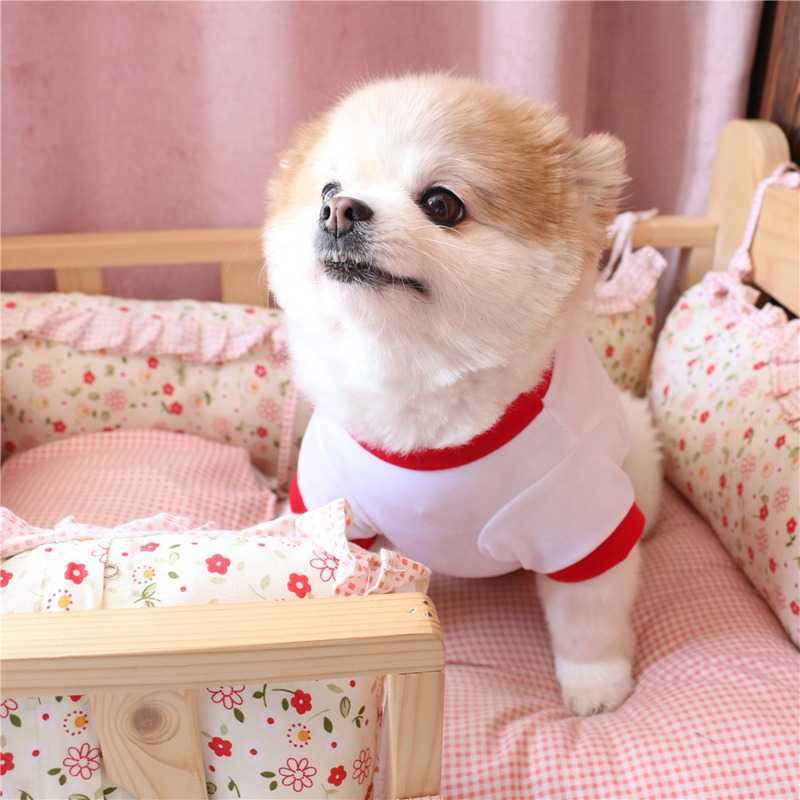 Competitive Custom 4th July Private Label Summer Chihuahua Pet Dog Dogs Clothes Clothing Manufac