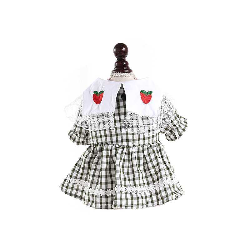 Cute Puppy Skirt Summer Cosy Picnic Leisure Pet Skirt Dogs Cloth Pet Clothes