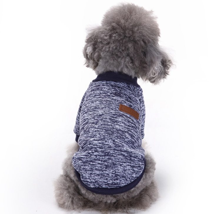 Focus On Pet Dog Clothes Knitwear Sweater Soft Thickening Warm Pup Dogs Shirt Winter Puppy Sweater Dogs