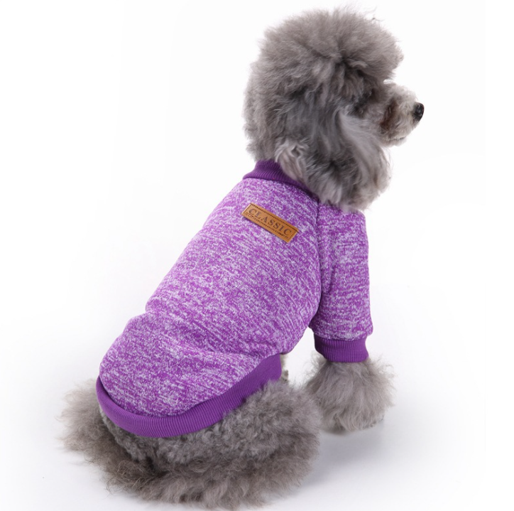 Focus On Pet Dog Clothes Knitwear Sweater Soft Thickening Warm Pup Dogs Shirt Winter Puppy Sweater Dogs
