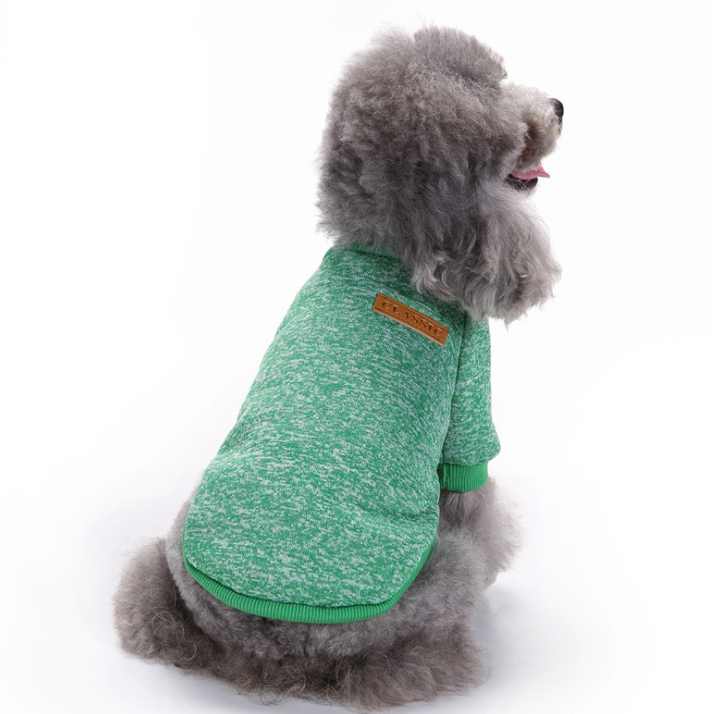 Focus On Pet Dog Clothes Knitwear Sweater Soft Thickening Warm Pup Dogs Shirt Winter Puppy Sweater Dogs