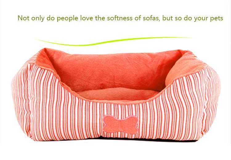 HMS Pet Beds Accessories Custom Outdoor Indoor Soft Memory Foam Dog Cat Pet Bedding Bed Sofa