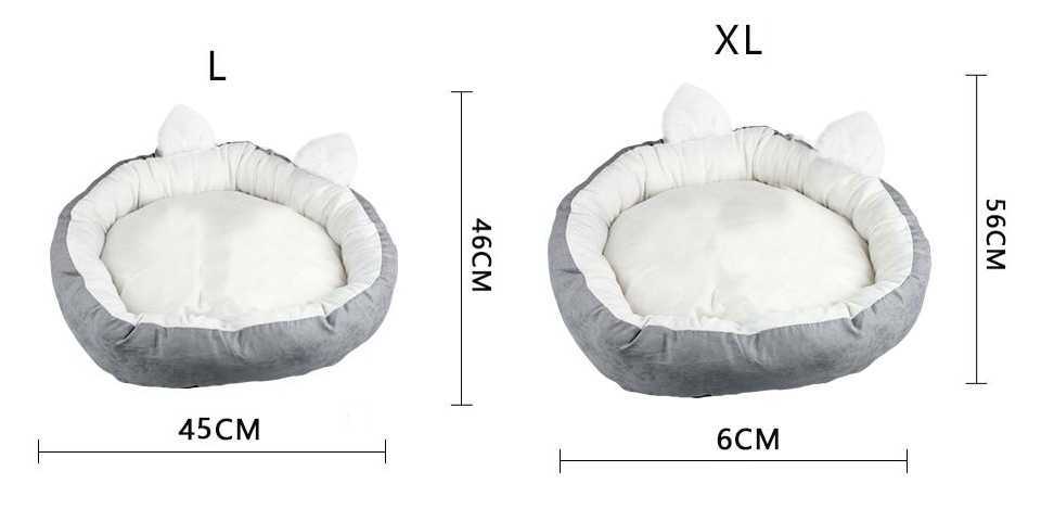 HMS Pet Supplies Rabbit Shape Custom Indoor Soft Pet Bed Dog Sofa