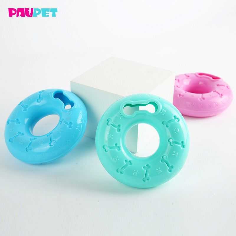 Pet Custom Vinyl Toy Cat Squeaky Dog Toys Pet Toys Chew Donuts Tpr