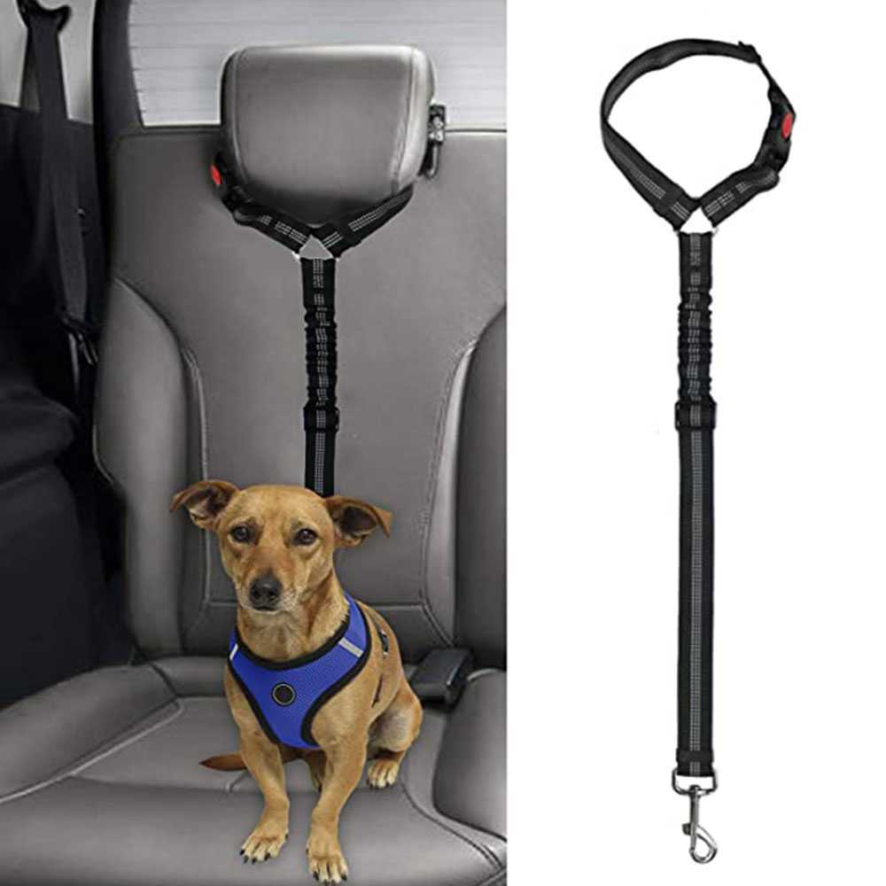 Pet Dog Seat Belt Adjustable Safety Leads Vehicle Pet Dog Cat Car Seatbelt Harness Dog Belt