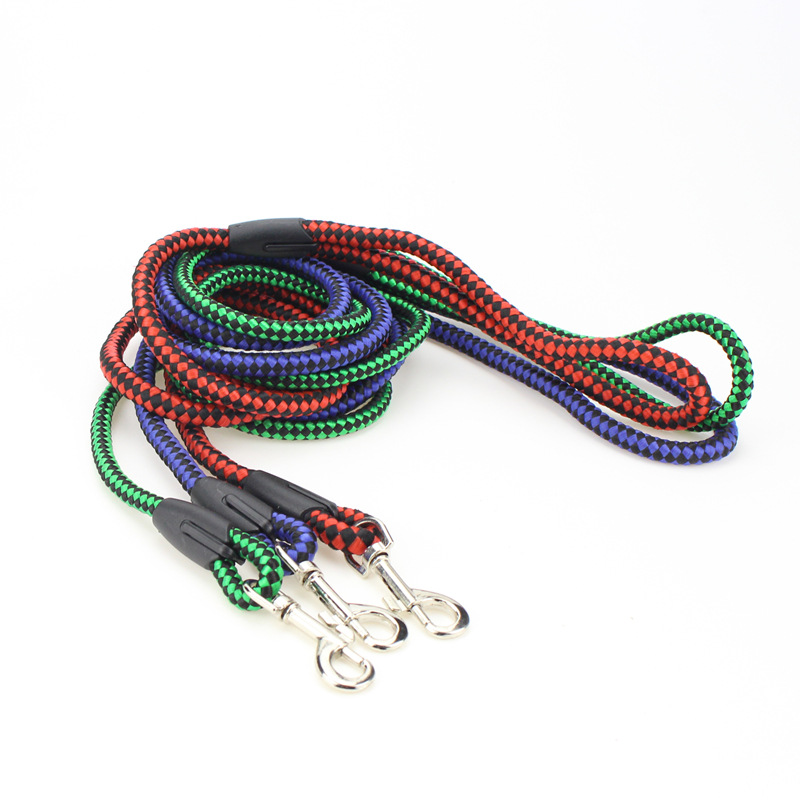 Pet Leashs Print Dog Nylon Woven Leash Dog Rope Pet Collars Leashes