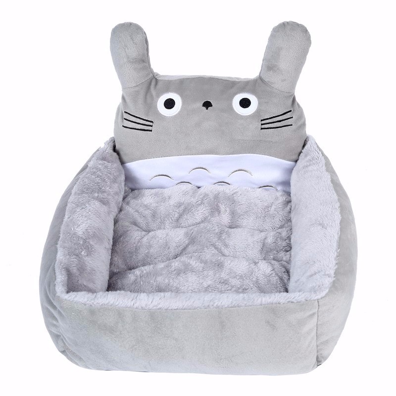 S Cartoon AntiAnxiety Calming Dog Bed Small Medium Dogs Cats Pet Bed Dog Indoor Pet Bed Cushion