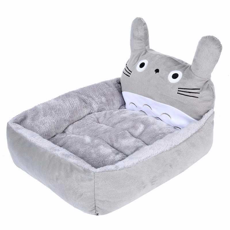 S Cartoon AntiAnxiety Calming Dog Bed Small Medium Dogs Cats Pet Bed Dog Indoor Pet Bed Cushion