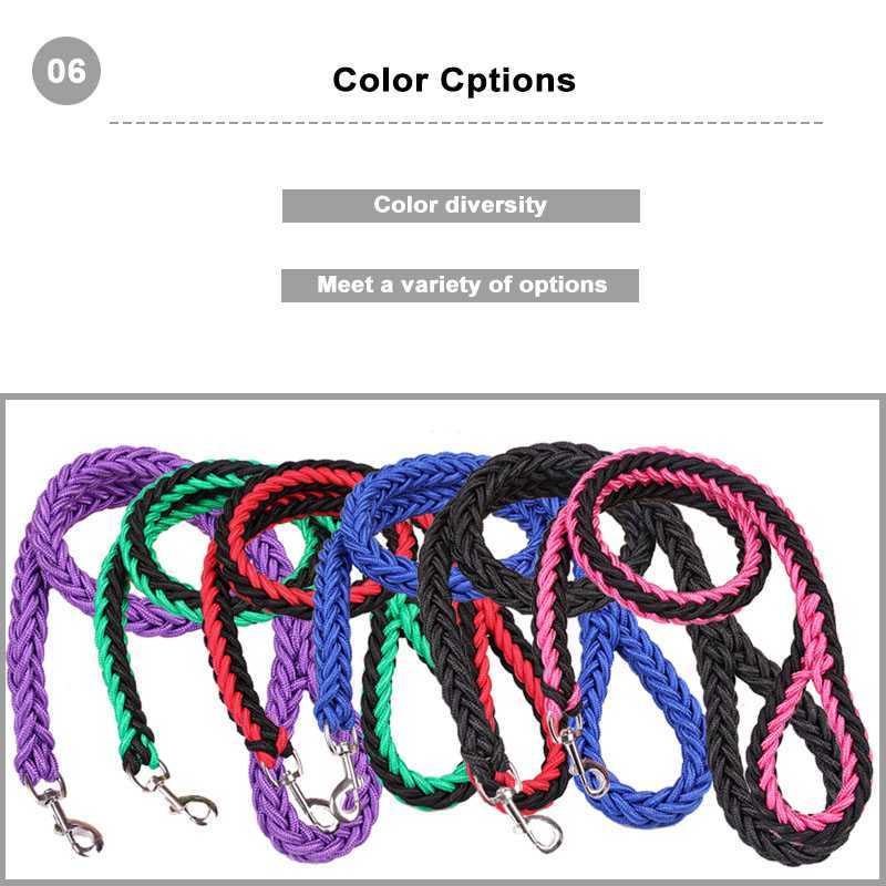 S Pet Rope Nylon Dog Leash