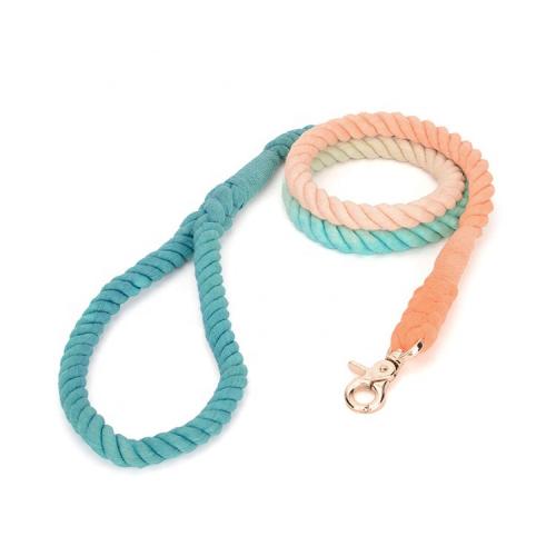 150cm Dog Leash Round Cotton Dogs Lead Rope Pet Long Leashes Belt Outdoor Dog Walking Training Leads Ropes