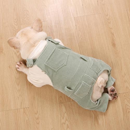 Adjustable Jumpsuit Winter Clothes Dogs Coat Warm Pet Clothes Dog Pajamas Pet Outfit