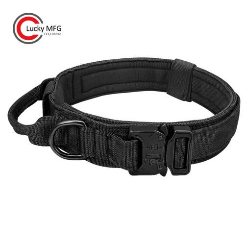 Adjustable Tactical Dog Collar With Handle