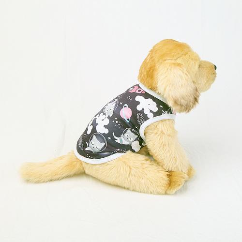 Amazon Top Seller Pet Clothes Summer Cool Dog Vest Thin Print Breathable Teddy Skirt Keeping Cool Pet Vest Supplies