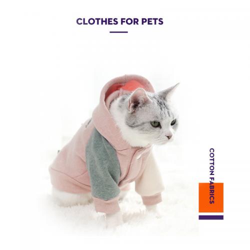 Autumn Winter Dog Hoodie Apparel Accessories Pet Clothes