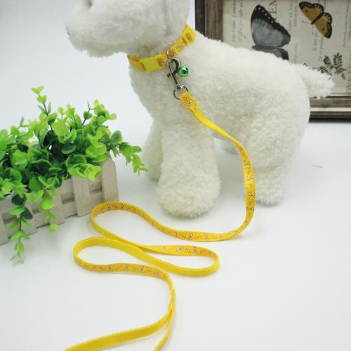 Best Seller Print Nylon Small Pet Cat Dog Leash Collar