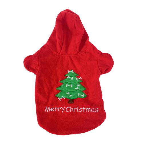 Christmas Autumn Winter Warm Clothing Dog Hoodie Pet Clothes