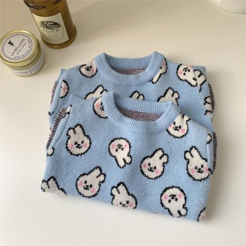 Core Yarn Cat Clothes Bear Schnauzer Clothes Rabbit Cartoon Cute Pet Sweater