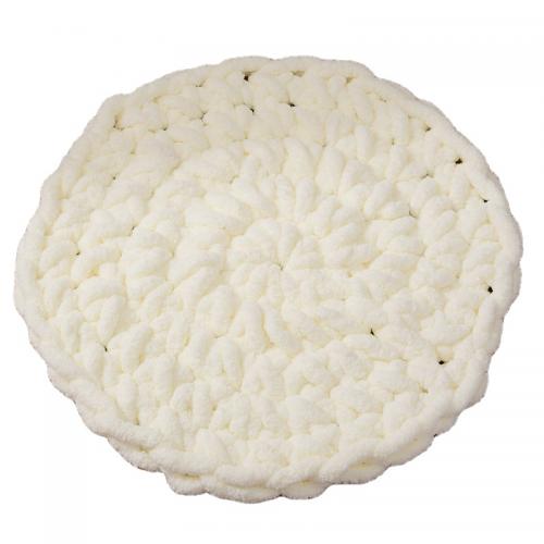 Crochet Rug Chunky Yarn Chenille Rug Dog Mat Pet Bed