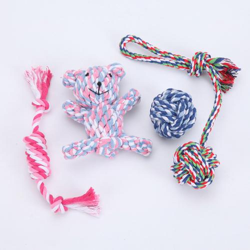 Custom Animal Durable Cotton Rope Pet Toys Dog Chew Toys