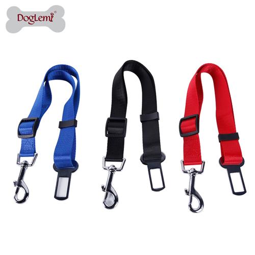 Custom Different Color Safety Pet Dog Car Seat Belt