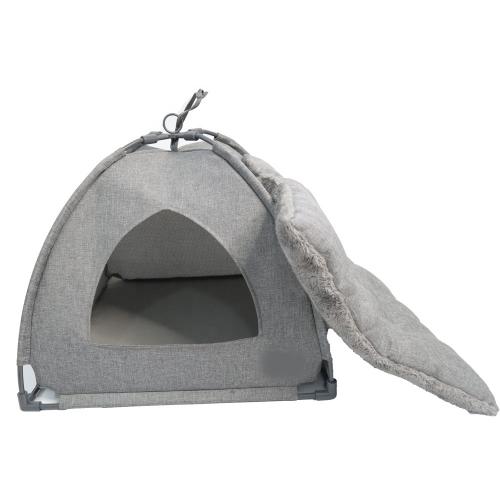 Customized Folding Pet Dog Cat House Cave Bed